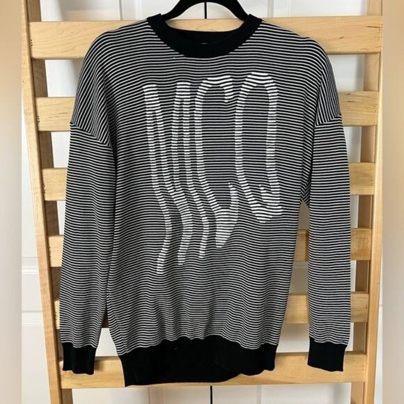 MCQ by Alexander McQueen Striped Sweater oversized XS - Picture 12 of 15